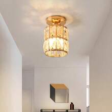 Nordic Crystal Flush Mount Ceiling Light, Corridor Hallway Entryway Foyer Balcony Dressing Room Bedroom Modern Minimalist Lighting Fixture - Multiple Styles - View 10