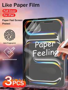 3 Packs Paperfeel Matte Screen Protector Compatible With IPad A16 11th Generation 2025 11 Inch/IPad 10th Generation 2022 10.9 Inch, Matte PET Film Write As Real Paper, Anti Glare, High Sensitivity - 3pcs - View 21