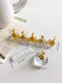 3D Resin Acrylic Tie Dye Jelly Color Glitter Sequin Star Heart Arranged Base With 5pcs Aurora Colorful Nail Art Display Stand, Japanese Nail Art DIY Tools & Photography Props - Multicolor - View 83