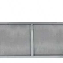 3-Seater Swing With Canopy, Silver Grey Metal, 170 X 110 X 153 Cm, Ideal For Relaxing In The Garden Or On The Terrace. - C - View 7