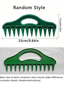 3件套园艺手持式播种器和土壤钻工具套装，种子播种器，土壤播种和钻孔工具，快速便捷 - 重型绿色塑料精准间距播种器，播种和耕作园艺种子间距工具，适用于蔬菜、花卉和草坪 - 轻便易携的园艺工具，适合初学者和专业人士，球茎种植器 - 綠色 - 查看 4