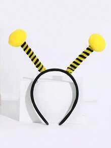 Cartoon Bienen Haarband, lustige Brille geeignet für Maskenball, Bühnenauftritte, Partys, Bienen Brille - Gelb - Übersicht 12