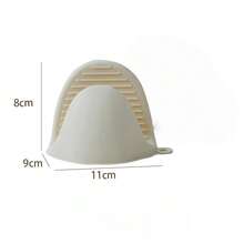 Thickened Heat-Resistant Gloves For Kitchen Use, Designed To Prevent Burns When Handling Microwave Ovens, Air Fryers, And Other High-Temperature Appliances, Made Of Silicone And Resistant To High Temperatures - Multicolor - View 10