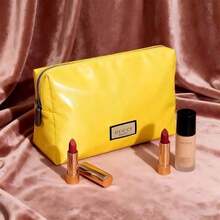 Gucci 中号化妆包，香草黄色，日常使用 - 黃色 - 查看 2
