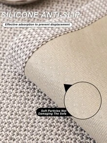 1 st linneliknande soffkuddfodral, hög ytvikt, tjock, modern minimalistisk stil. Maskintvättbar, husdjursvänlig, halkfria partiklar. Lämplig för vardagsrum, sovrum, kontor. Multifunktionell soffkudde. - Ljusgrå - Visa 9