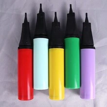 5pcs/3pcs/1pc Balloon Inflator Pump, Air Blower For Inflating Balloons, Party Decoration Supplies For Celebrations, Events And Festivals - Multicolor - View 5
