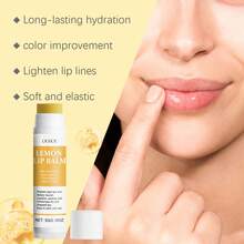 OUHOE Remove Dark Lip Balm Lightening Black Spots Mask Gloss Oil Exfoliating Clean Moisturizer Korean Care Products Makeup Beauty Health, Mother's Day Gifts, Valentine's Day Gifts - 檸檬 - 查看 11