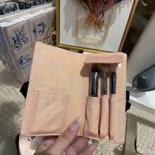 Gucci Christmas Gift Pink Canvas Cosmetic Bag - Women's Makeup Bag, Perfect Holiday Gift For Girlfriend And Friends - Pink - View 6