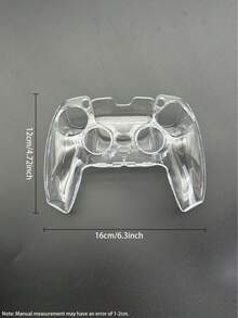 PS 5 Game Controller Crystal Case PC Transparent Split Controller Protective Case PS 5 Ultra-Thin Protective Cover PS 5 Protective Case - Clear - View 3