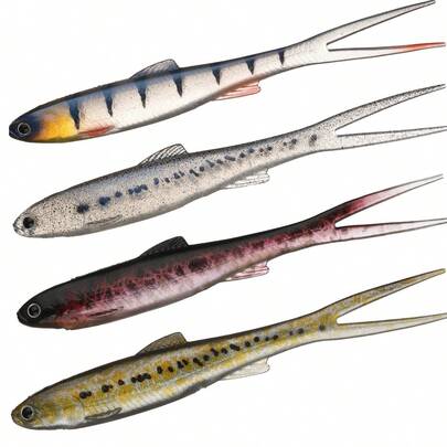 2pcs 14cm/11g Bionic Tuna Soft Fishing Lures For Sea Fishing, Suitable For Catching Bass And Grouper