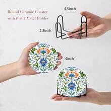 Coasters - boho çiçeği - Görünüm 5