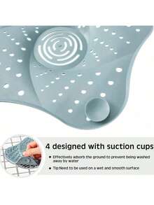 2pcs Silicone Flower Shaped Sink Overflow Stopper, Easy To Install, Suitable For Kitchen And Bathroom Sinks, Prevent Water Overflow And Clogging - Multicolor - View 9