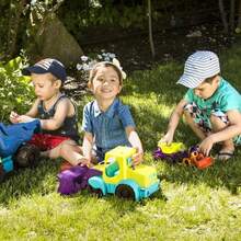 Kids Construction Vehicles - Pink - View 6