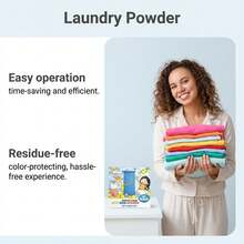 洗衣粉 - 清洁去污，柔软清新衣物，天然香氛，适合日常家庭洗衣 - 粉狀 - 查看 7