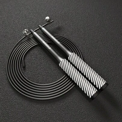  Cuerda de saltar de acero MOGOLD - Velocidad rápida, sin nudos ni enredos, entrenamiento de fitness profesional