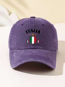 1顶女士国旗印花时尚软顶棒球帽，透气可调节帽檐，适合日常出行、度假、露营、聚会、户外运动、卡车司机、节日礼物 - A - 查看 13