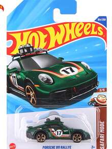 Mattel Bộ sưu tập mô hình xe đồ chơi  tỷ lệ 1:64 -  GTR 32/Jeeper Gladiator/Dodge Challenger/W1 Racer/ 911/Gordon Murray - Mô hình xe đồ chơi dành cho bé trai - Thích hợp làm quà Giáng sinh và sinh nhật - Dành cho trẻ từ 3 tuổi trở lên - Nhiều màu - Xem 15