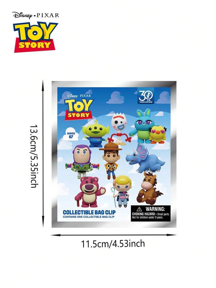 Disney TOYSTORY4 Officially Licensed Blind Bag Keychain (1PC)-3D
