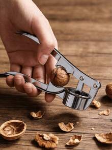 1pc Multi-Function Nut Cracker, Walnut Sheller, Pecan Nutcracker, Ergonomic Handle, Simple Operation, Kitchen Essential - Multicolor - View 12