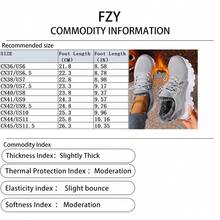 Women's Casual Athletic Shoes For Winter, Flat Shoes For Couples, Soft Upper, Comfortable And Warm, Non-Slip, Wear-Resistant, Multi-Functional Warm Lining Thick-Soled Boots, Comfortable And Versatile, Perfect For Valentine's Day Gifts. Light-Colored Flat Shoes, Versatile And Comfortable, Suitable For All Clothes, Breathable And Soft Soles That Won't Rub Your Feet. - 灰色 - 查看 3