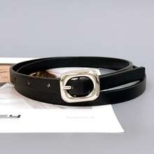 3pcs Minimalist Women's Thin Waist Belt, Versatile Jeans Accessory - Multicolor - View 6