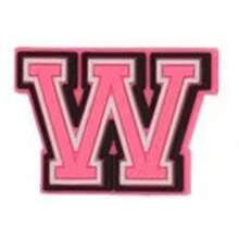 DIY字母数字鞋饰 0-9#数字 ABC-Z 鞋子装饰，适用于木屐和凉鞋，彩色PVC材质，可用于手链、鞋子装饰、生日派对小礼物 - 彩色 - 查看 45