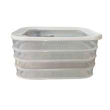 Hộp đựng thực phẩm trong suốt xếp chồng được 1/2/3/4 lớp, hộp bảo quản thực phẩm kín hơi trong suốt, hộp đựng đồ nhà bếp, hộp bảo quản thực phẩm kín hơi trong suốt, đồ dùng thiết yếu cho nhà bếp và căn hộ của Specialbuy, hộp đựng cơm trưa, hộp đựng đồ, hộp bảo quản thực phẩm kín hơi, hộp đựng đồ ăn nhẹ, hộp đựng đồ trong tủ lạnh, hộp sắp xếp đồ trong tủ lạnh. - Nhiều màu - Xem 15