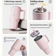 HydroJug32oz Is Lightweight And Portable, While 40oz Challenges The Limits Of Hydration. The Brand-New 2026 Stainless Steel Vacuum Cup Adopts Tritan To Lock In Temperature. With Its Coffee Lattice Design, It's Suitable For Sports, Drinking Water, Ice Cubes, Coffee, Milk Tea, And Other Beverages - Nhiều màu - Xem 11