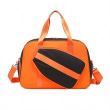 2025夏季匹克球包：防水轻便背包，干湿分离设计，多隔层结构，可容纳4-6个球拍及装备，配有可调节肩带和顶部提手，运动/旅行必备单品 - 彩色 - 查看 16