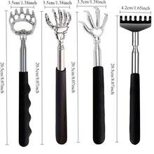 1-Piece Random-Color Back Scratching Sock Stuffing Suitable For Men, Women, And Teenagers. Stretchable Hand For Back Scratching. Birthday Gift For Men. Back Massage Tool For Thanksgiving. White Elephant Adult Gift. - Black - View 8