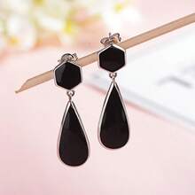 1 đôi bông tai hình trái tim và chú chó bằng nhựa bạc 925 kiểu dáng tối giản độc đáo, phù hợp cho nữ giới, dùng trong các dịp lễ, tiệc tùng, đám cưới, làm quà tặng. - Bạc - Xem 6