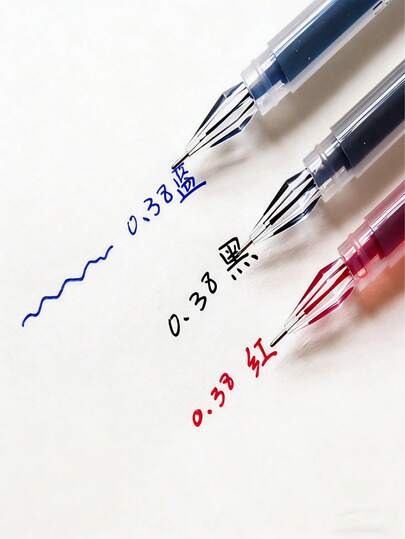 20支/套钻石笔尖圆珠笔，0.38毫米速干墨水，3色套装 - 大容量，适合办公、考试、返校、永恒爱情情人节礼物（大多数人不会选择多色套装）