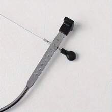 Cake Leveler| Stainless Steel With Scale Adjustable Handle - Christmas Party Baking Tool For Cake Decorating & Cheese Cutting - màu đen - Xem 7