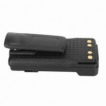 Walkie Talkie Li Ion Battery 7.4V 2450mAh 2 Way Radio Replacement Battery for radio models PMNN4543A, XPR3300 and XPR3500 - Negro - Ver 3