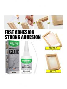 30克多用途防水透明陶瓷胶，快干型粘合剂，适用于玻璃、木材及其他一般用途 - 一件裝 - 查看 5