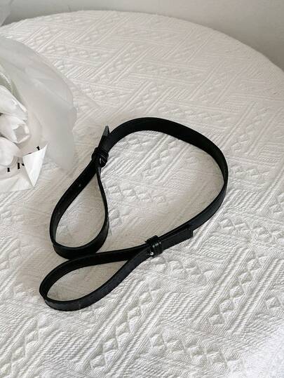 lulu kewen Adjustable Black Shoulder Strap PU Material, Adjustable Portable Bag Accessories Are Fashionable And Durable, Suitable For Beginners And White-Collar Workers, Suitable For Teenagers, Girls, Female College Students, Suitable For Crochet Bags