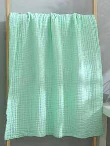 1条110*110厘米6层泡泡纱柔软亲肤浴巾，男女通用 - 彩色 - 查看 6