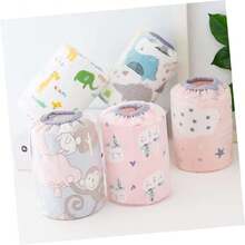 Mangas Impermeables De Algodón Para Niños 3 Pares Protectores Con Diseño De Dibujos Animados Para Juego Dibujo Y Comida Cómodos Y Reutilizables,40968479 - Multicolor - Ver 1