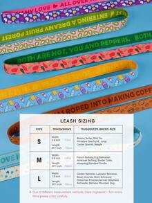 Valentine's Day And New Year Gifts Lovely Pet Traction Rope Double-Sided Printing Pet Dog And Cat Holiday Gift Leash - Multicolor - View 3