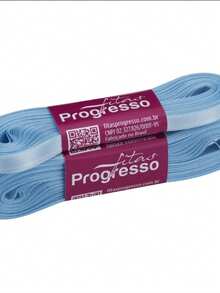Satin Ribbon, 7mm Wide, In 10m Lengths. - BABY BLUE (Color 212) - View 1