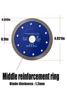 Stone Cutting Discs, Grinding Discs, Glass Cutting Discs, Brazing Cutting Discs, Sintered Wire Mesh Discs, Sharp And Wear-Resistant, Smooth And Easy Cutting, Clean And Precise Cutting - Multicolor - View 12