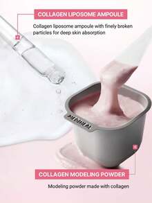 Mediheal 28g/0.99oz Collagen Soft Face Mask Patch, Firming & Elastic Care, DIY Gel-Type Peel-Off Face Mask, Suitable For Aging & Sagging Skin - Collagen Firming - View 3