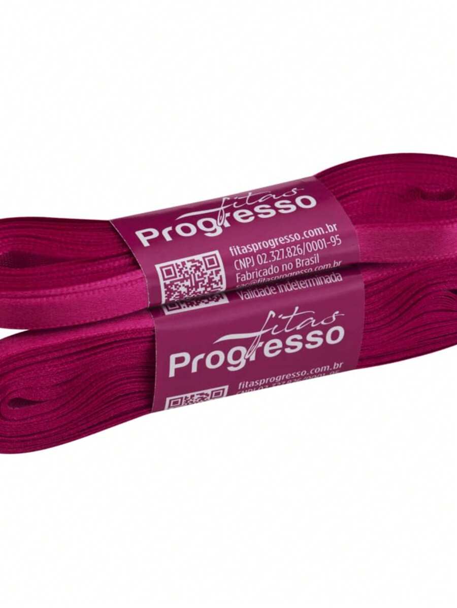 Satin Ribbon, 7mm Wide, In 10m Lengths. - PINK(COLOR303) - View 1