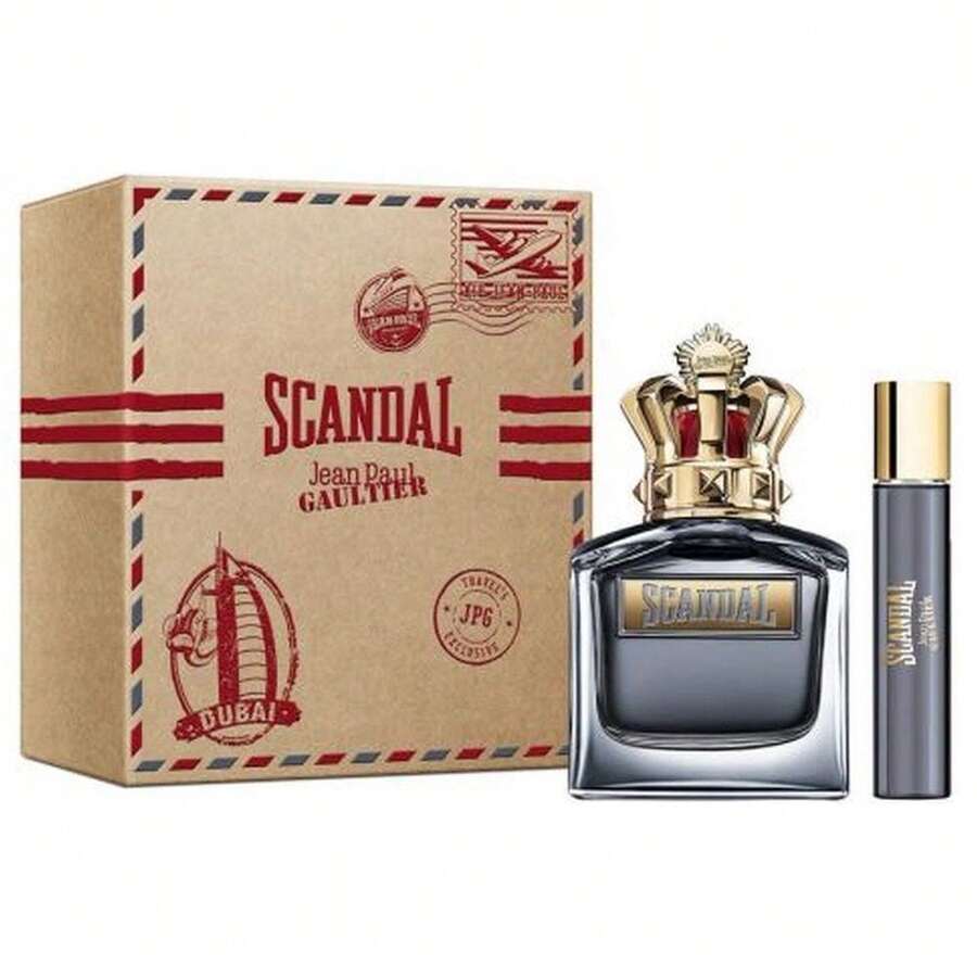 Jean Paul Gaultier Scandal EDT 100ml + Mini 20ml Set - ✅ Free Delivery In 1-3 Days - For Men - Fresh - View 1