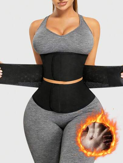 1 pieza de Cinturón deportivo para mujer, Cinturón de entrenamiento de cintura para mujer, Cinturón recortador para mujer, Corsé moldeador de abdomen y cintura, Cinturón abdominal, Cinturón de soporte abdominal, Cinturón de sauna, Cinturón de ejercicio, Herramienta de entrenamiento abdominal, Transformador de figura, Cinturón de ejercicio, Entrenamiento abdominal, Cinturón de corsé, Cinturón de control abdominal para mujer, Cinturón de yoga y carrera, Regalo para amigos