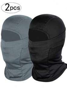 1/2 chiếc mặt nạ trùm đầu trượt tuyết unisex, chống gió, thoáng khí, thích hợp cho các hoạt động thể thao ngoài trời như đạp xe, leo núi, trượt tuyết, đi xe máy, sử dụng hàng ngày và du lịch ngoài trời. - Nhiều màu - Xem 2