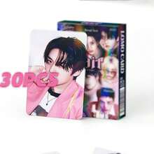 30张偶像男团S-K-Z最新专辑《DO IT》全息卡片，高清双面激光印刷，明星周边，高品质照片收藏品及粉丝纪念品 | 生日、周年纪念日完美礼物，顶级收藏品 - 彩色 - 查看 7