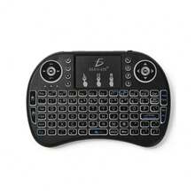 mini teclado inalambrico touchpad Español Tv Box - Albaricoque - Ver 5