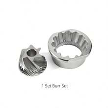 Conical Grinder Burr Set Replacement Cone Millstone Burrs Grinding Compatible With Old Jura Espresso Machines - Silver - View 11