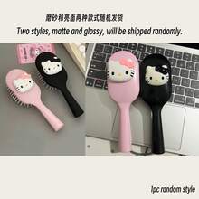 1pc Cute Sanrio Hello Kitty Portable Massage Hair Brush - Gentle Care For Scalp And Hair, Perfect Gift For Girls, Portable Brush, Air Cushion Brush, Essential For Study, Women's Gift, Valentine's Day Gift - Multicolor - View 11